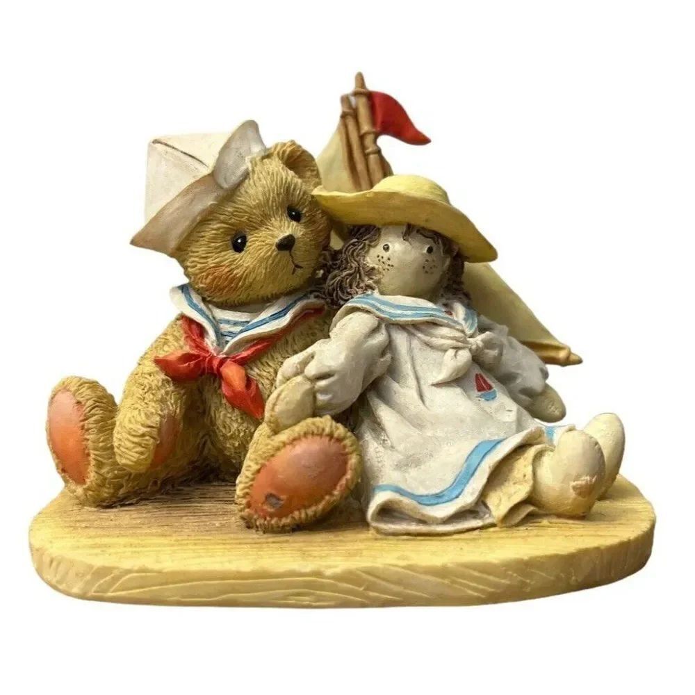Cherished Teddies ZACHARY Yesterday's Memories Are Today's Treasures Sailboat